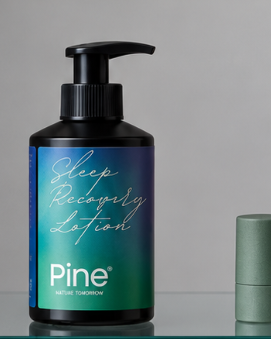 Pine Sleep Recovery Lotion, brugt før sengetid